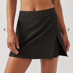 outdoor voices black court skort